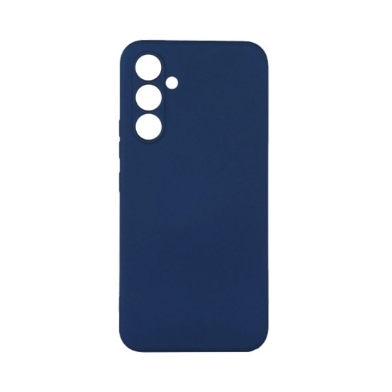 Silicone Case with Camera Shield for Samsung Galaxy A54 5G Dark Blue